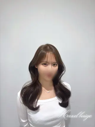 ロング カラー 韓国ヘア×透明感 🪞横浜/MIU🪞のヘアスタイル