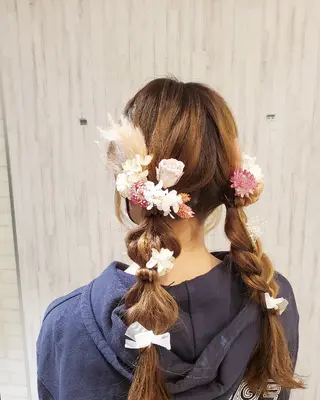 ヘアアレンジ EARTH 池田　雄太のヘアスタイル