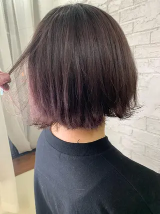 ミディアム カラー ブリーチ特化 ハイトーンRYOYAのヘアスタイル