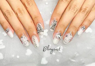 ネイル 23時まで❤︎韓国、 ワンホンネイルのネイルデザイン