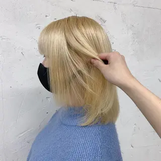 カラー Noele hair atelier(ノエルヘアアトリエ)所属・北上ゆい/個性派/ ナチュラルアレンジのヘアスタイル