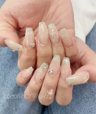 ネイル 神田 ココナッツのネイルデザイン