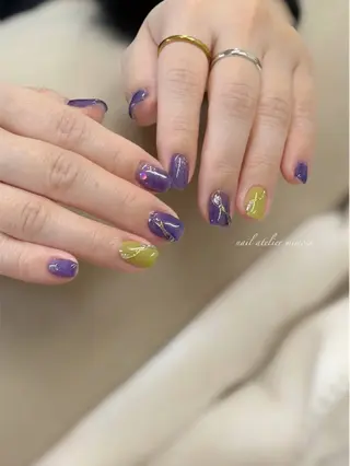 ネイル アトリエ　ミモザ所属・いまむら あかりのネイルデザイン