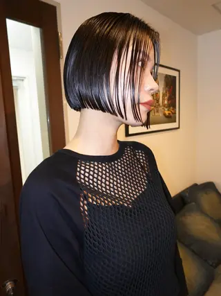 ショート カラー 西原 大智のヘアスタイル