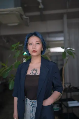 ショート カラー TOE所属・K ojiのヘアスタイル