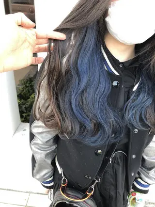 ロング カラー 具志 正太のヘアスタイル