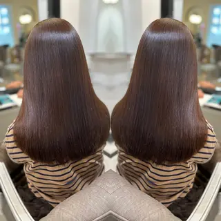 カラー 岡 龍太郎のヘアスタイル