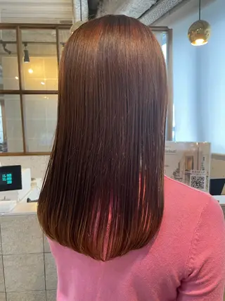 セミロング 中山 凪沙のヘアスタイル