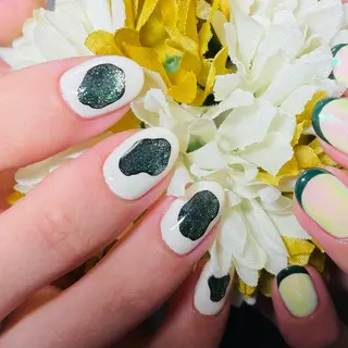 ネイル nail　milky 〜深夜にもネイル〜のネイルデザイン