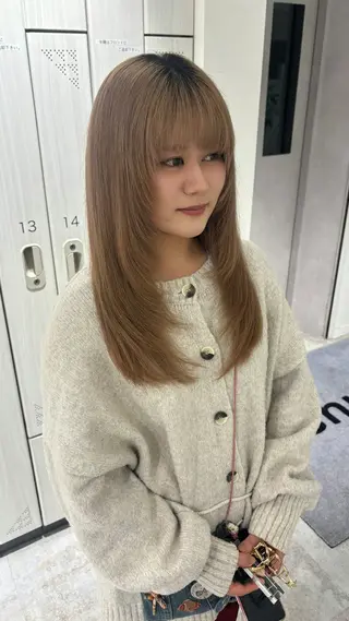 ロング bellus所属・田名部 愛乙のヘアスタイル