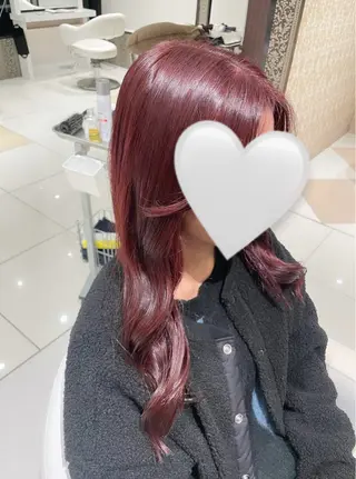 カラー EARTH所属・NATSUMI 透明感カラーのヘアスタイル