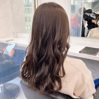 セミロング カラー ヘアアレンジ メンズ特化 水口湧太のヘアスタイル