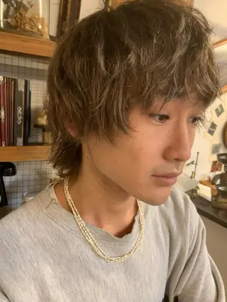 カラー メンズ Joh/メンズカット /レイヤー/ブリーチのヘアスタイル