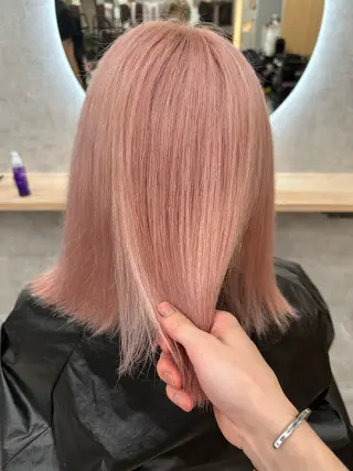 ミディアム カラー ✨武内凌太✨ 複雑履歴/ムラ修正のヘアスタイル