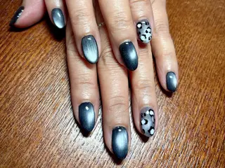 ネイル BURGUNDY uchikoshiのネイルデザイン