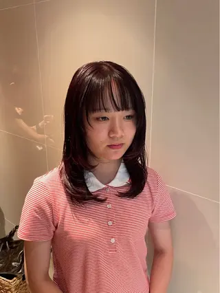 カラー 縮毛矯正/レイヤー /ひかるのヘアスタイル