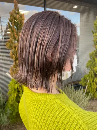 ショート 1/f hair space所属・河口 友里のヘアスタイル