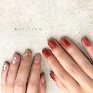 ネイル Yuriko Omi パラジェル/渋谷のネイルデザイン