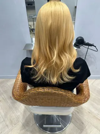 ロング 菊池 諒平のヘアスタイル