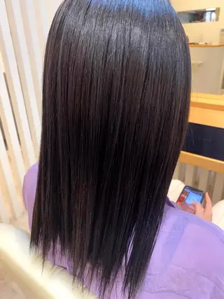 セミロング カラー Design Color🐰アユミのヘアスタイル