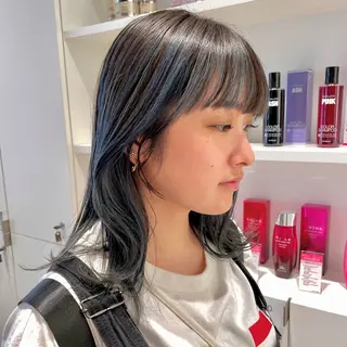 ロング カラー iLi🫧kim ryongna🦋のヘアスタイル