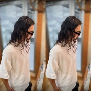 セミロング 木村丈晴✂️ご来店 お待ちしてます😊のヘアスタイル