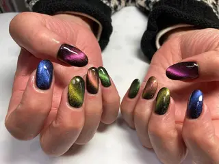 ミディアム ネイル nail yukkoのネイルデザイン