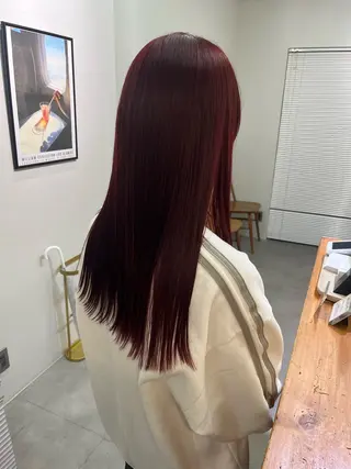 セミロング 安藤 琢真のヘアスタイル