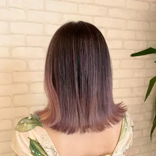 ミディアム カラー ノンダメージサロンBonheur銀座並木通り店所属・ULTOWA/銀座 ERIのヘアスタイル