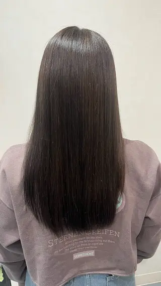 ロング カラー 米澤 奈央のヘアスタイル