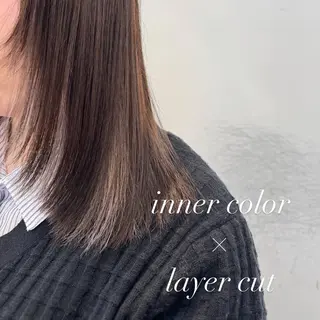ミディアム カラー オスズ 🎀´-のヘアスタイル