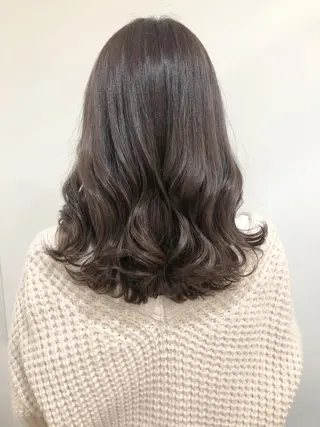 セミロング カラー サトウ コウキ  メンズのヘアスタイル