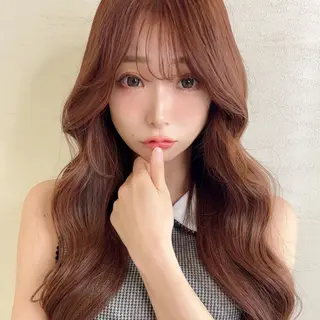 ロング カラー 個室サロンLOUIMADNA栄店所属・髪質改善美容師 個室サロン白金厚哉のヘアスタイル