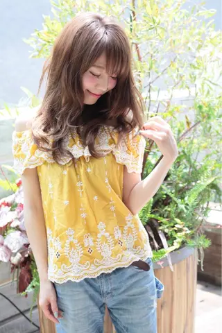 ロング 駅チカ【ali'i】 アリイ花崎友美☘のヘアスタイル