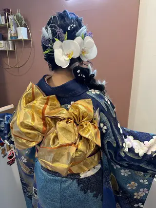 ロング ヘアアレンジ pep所属・pep natsumiのヘアスタイル