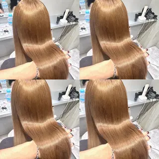 ロング カラー 店長✨️韓国ヘア✖️ 髪質改善カラー／純大のヘアスタイル
