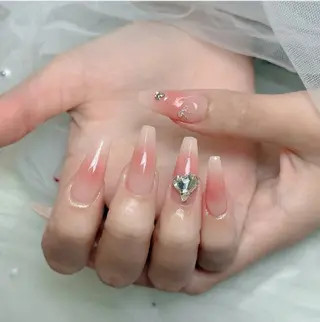 ネイル Sara/3Dチップ 長さたし専門店のネイルデザイン