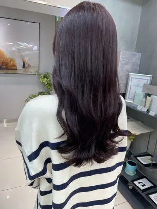 ミディアム カラー ヘアアレンジ ボブ/透明感ベージュ 🫧クルミ🌟のヘアスタイル