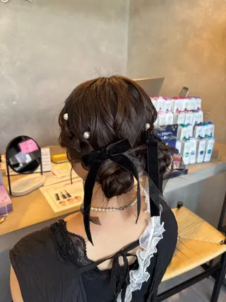 ヘアアレンジ 豊橋ブリーチ/似合わ せカット/SHIHOのヘアスタイル