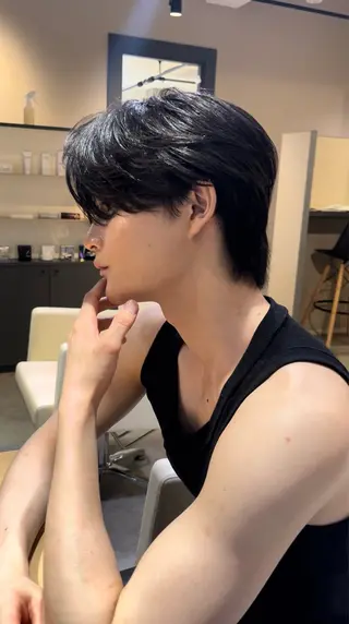 パーマ メンズ grace by afloat梅田店所属・あかね 丸のヘアスタイル