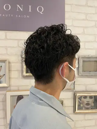 パーマ メンズ 【髪質改善】 夏目結以のヘアスタイル