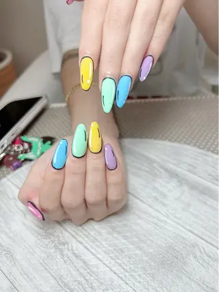 ネイル シェヌネイル JURAのネイルデザイン