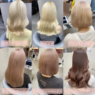 ロング カラー 新宿/韓国ヘア 中明度カラー/かやのヘアスタイル