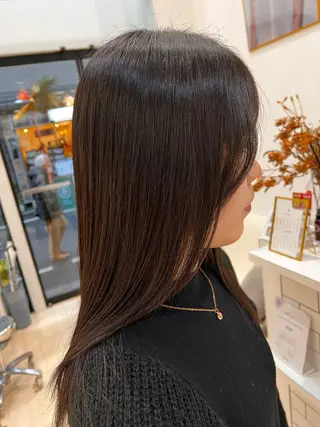 ミディアム カラー パーマ ヘアアレンジ メンズ キッズ ネイル マツエク・マツパ アイブロウ 堀井 凌平のヘアスタイル