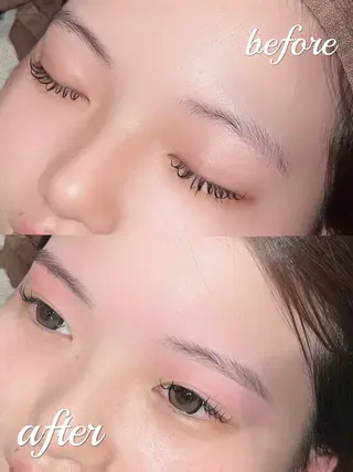 アイブロウ 金沢市/美容師/ 岡島由希美のマツエク・マツパデザイン