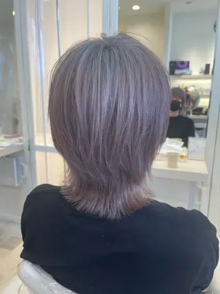 カラー 東梅田エリアカラー ヘアセットNo. 1のヘアスタイル