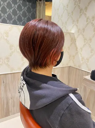 ショート 大口 楓のヘアスタイル