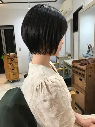 ショート シンプル+αな デザインを 松崎陸のヘアスタイル