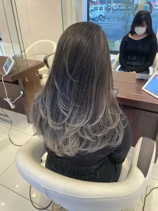 ロング 竹田 京人のヘアスタイル