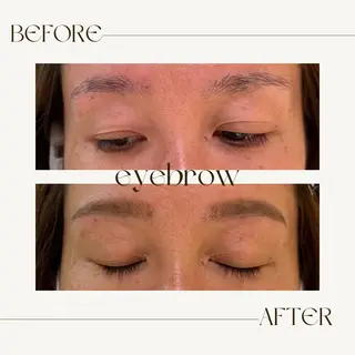 アイブロウ ハイトーン/暖色/ 眉/メイク/Rinaのヘアスタイル